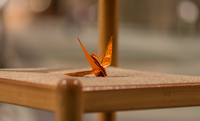 image of paper crane from NYCMER event
